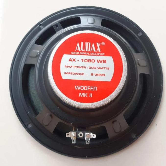 Woofer Speaker 10 Inch Audax 200 Watt Original Bass 10"