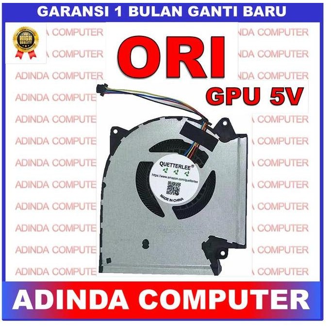 Kipas Fan Asus ROG Strix G15 G513 G513QC G513QE G513QM G533Q G713QC G713QE 5V CPU Kanan GPU Kiri ORI