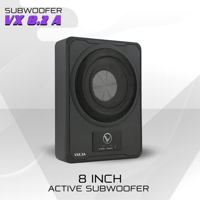Subwoofer Aktif Venom Vx-8.2A Bass Speaker Mobil Original Powerful