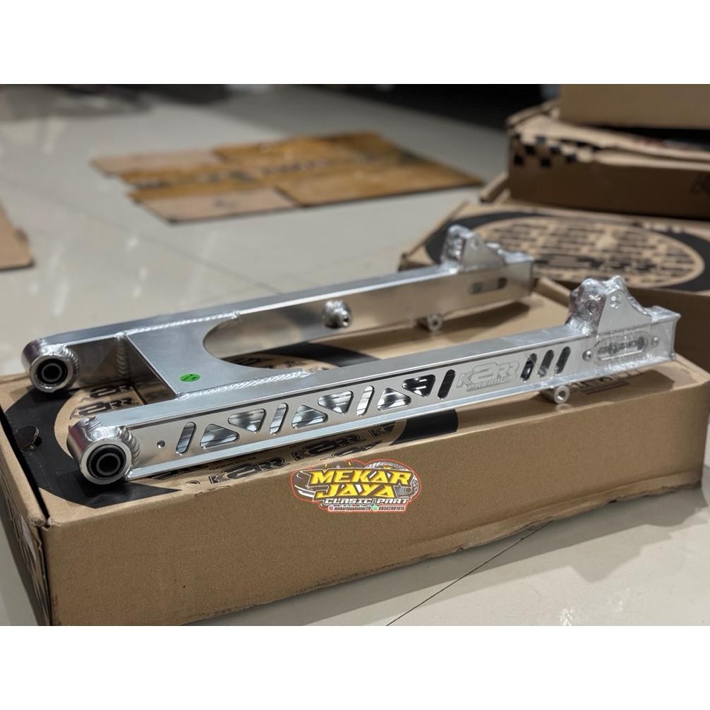 Swing Arm lengan ayun K2RR/K2R Kawahara Coak Kotak terbaru V2 for Jupiter Z ,Z1, VegaR new ,Sleepeng