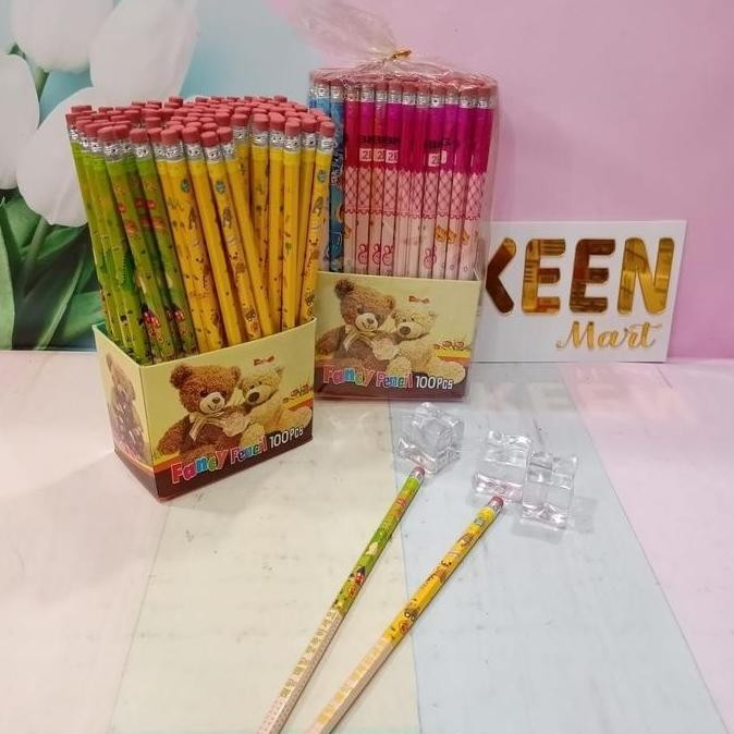 

Pensil Fancy Anak Lucu - Pensil Murah Karakter Anak Isi 100 pcs
