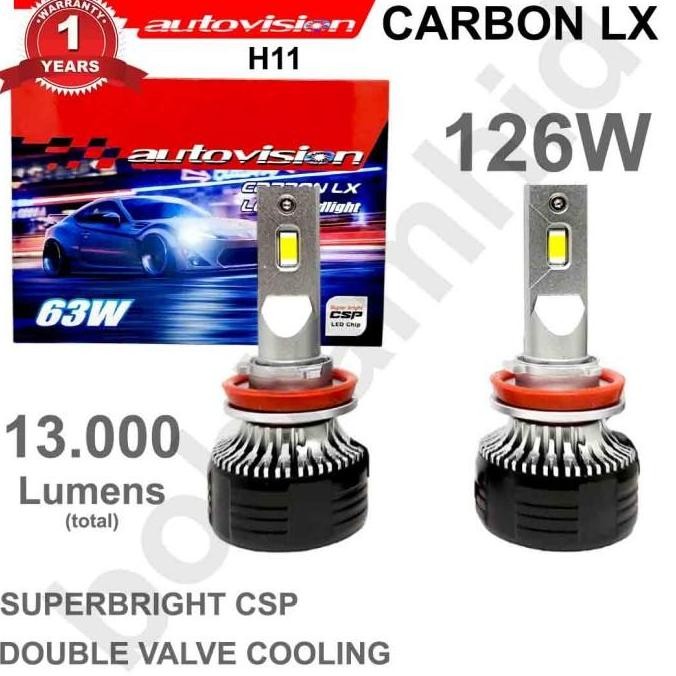 Lampu LED Mobil XTRAIL Autovision Carbon LX 126Watt 13Lumens