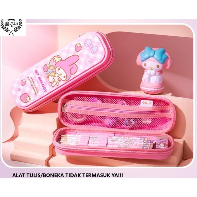 

Kotak Pensil Sanrio Original Waterproof - Tempat Pensil Hardcase Lucu