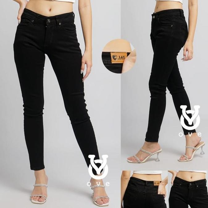 

Celana Jeans Wanita Skinny Pensil Stretch Nyaman Bahan Melar Terbaru Modis