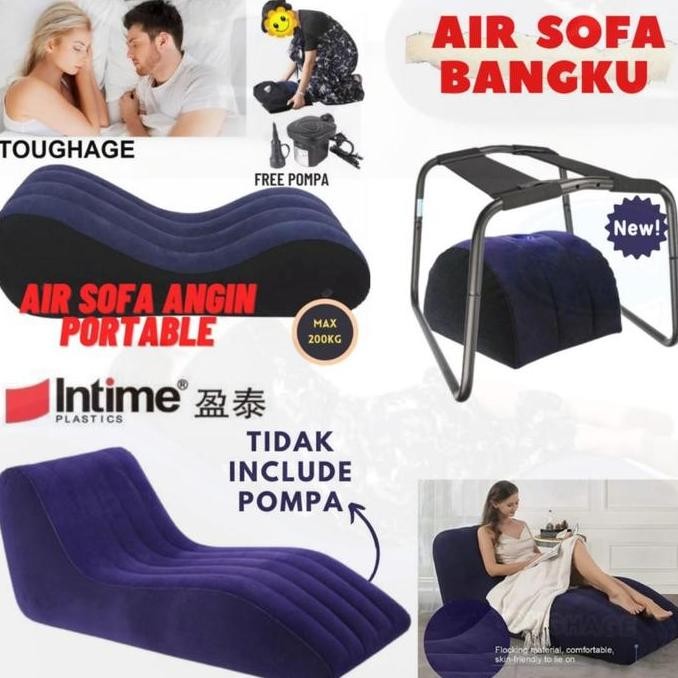 Air Sofa Angin Portable Inflatable Kamsutra Sofa Bed Sex Kasur Angin S