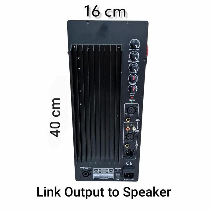 Power Kit Mesin Speaker Aktif 12-15 Inch 450-1000 Watt Rakitan Siap Pasang