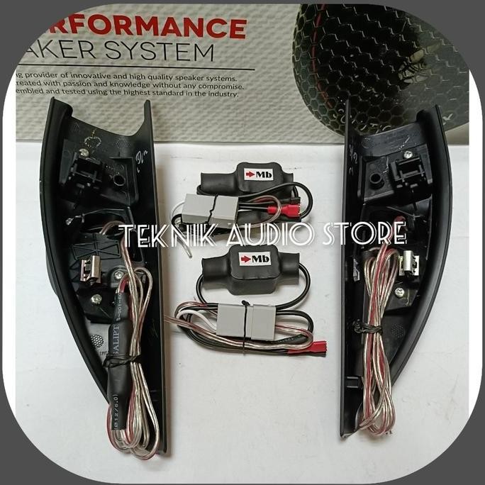 Speaker 2 Way Cello Tg17 + Tweeter Custom Mobil Brio Mobilio Brv