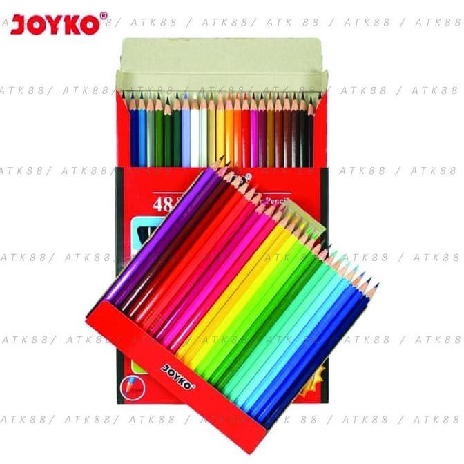 

Pensil Warna Joyko 48 Color Pencil CP-48 PB Anak Sekolah