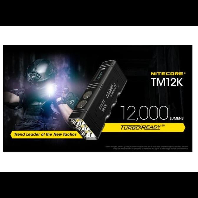 Senter Nitecore Tm12K Tiny Monster 12000 Lumens Co