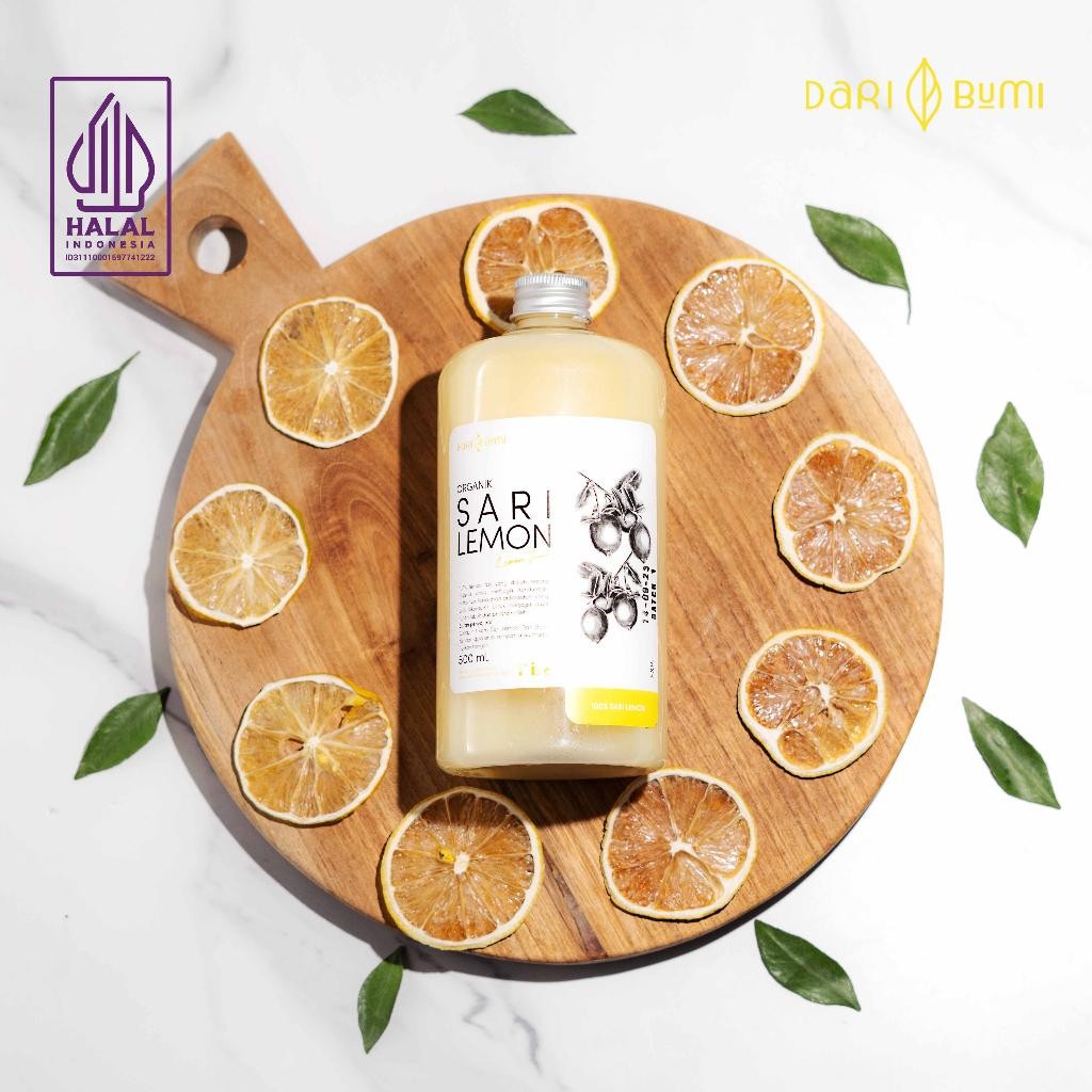 

Rkm Dari Bumi Sari Lemon 500 Ml Minuman Diet Alami Halal Premium Pure Original
