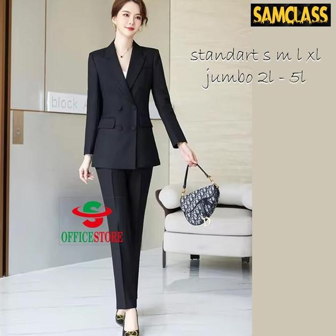 

Celana Kerja Wanita Gracela Premium S5L Celana Panjang Kantor Model Pensil