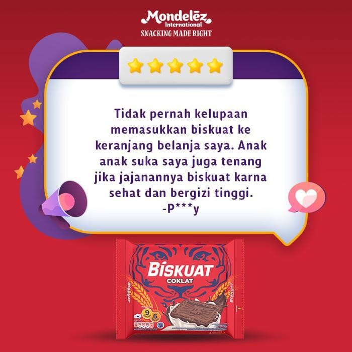 

RKM Biskuat Biskuit Cokelat 106.4g - 3 Pack