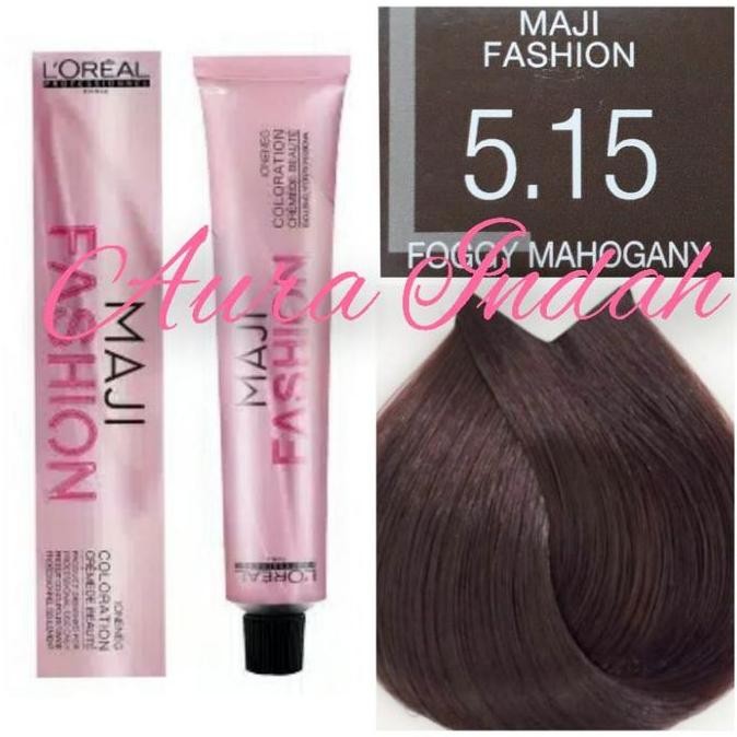 LOREAL MAJIREL NO. 5.15 LIGHT ASH MAHOGANY BROWN