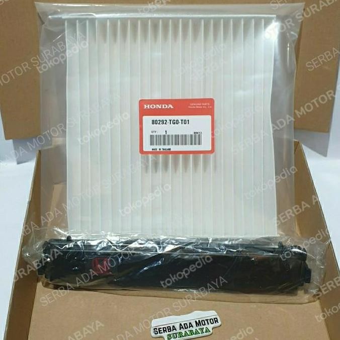 Paket Filter Ac Mobil Honda Brio Mobilio Brv Hrv Plus Tutup Filter Ac