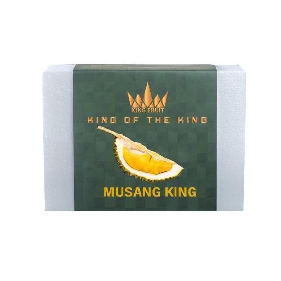 

RKM King Fruit Durian Musang King Duren Kupas Premium 400++ gram Buah Frozen Manis