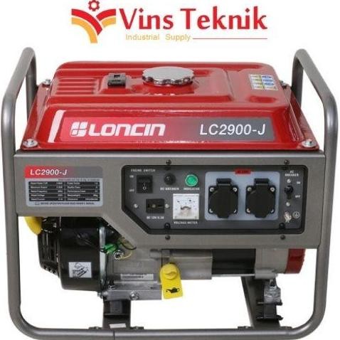 Mesin Genset Bensin Lc2900-J Loncin Generator Lc 2900-J 2000 Watt