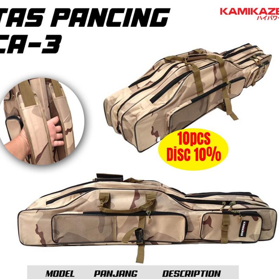 Premium Tas Pancing Kamikaze Ca-3 100/120Cm