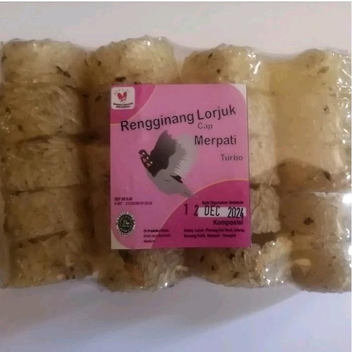 

Rkm Paket Hemat Rengginang Lorjuk 40Pcs + 20Pcs Siap Goreng Cemilan Renyah Super