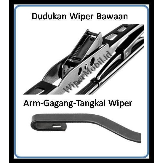 TERMURAH WIPER KACA BELAKANG MOBIL DAIHATSU XENIA 2005 2006 2007 2008 2009 2010 