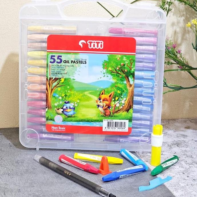 

Uf Oil Pastel Kenko 55 Warna / Krayon / Krayon Warna/Crayon Minyak Stationery New Stok