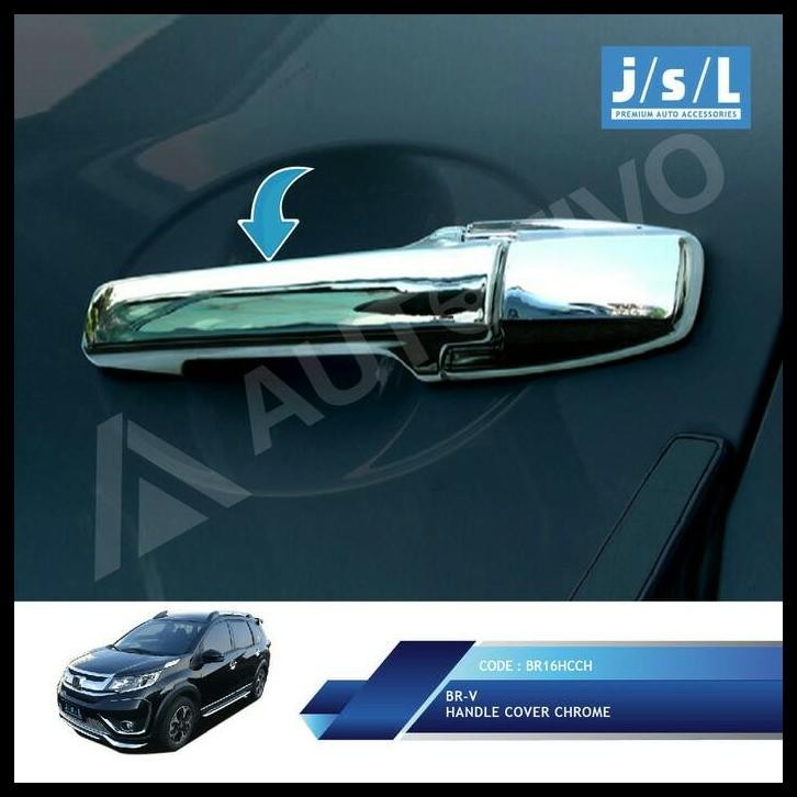 TERMURAH HONDA BRV HANDLE COVER CHROME / AKSESORIS EKSTERIOR BRV 