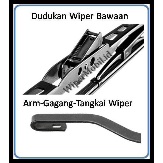 TERBARU WIPER SEPASANG MOBIL DAIHATSU TARUNA 99 2000 2001 2002 2003 2004 2005 