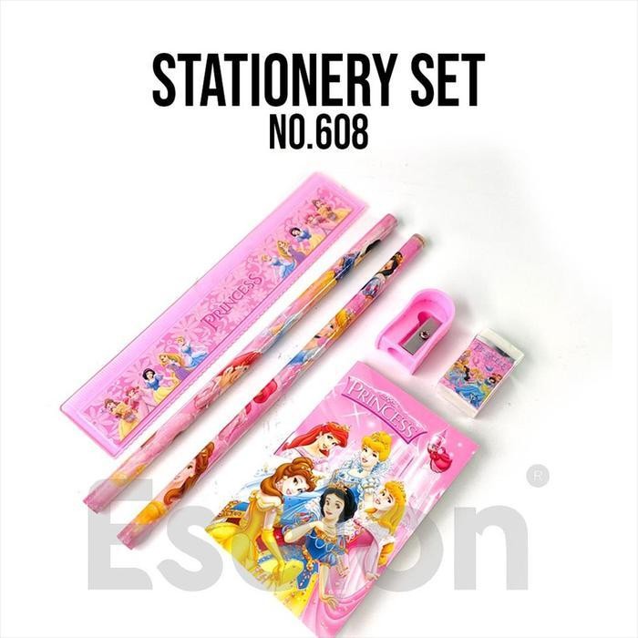 

EMS Paket alat tulis 6in1 NOTES /Alat tulis set karakter / Stationery set + NOTES 608
