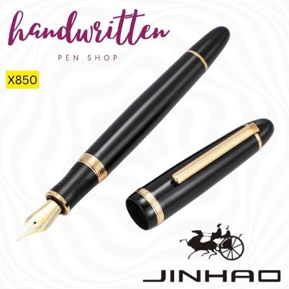 

Jinhao Typ X850 Metal Fountain Pen / Pulpen Pena Jinhao X850 New Stok