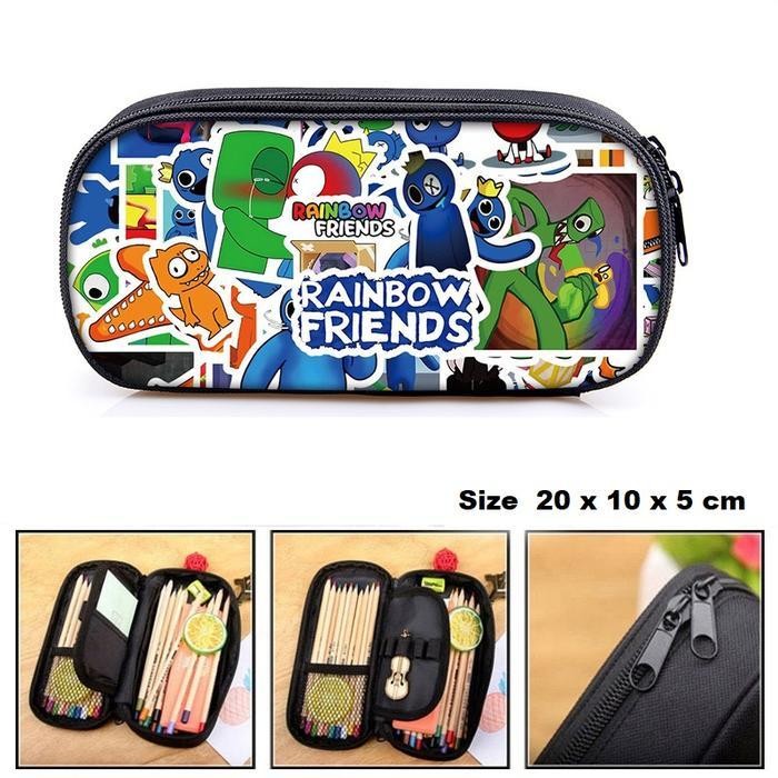 

EMS Kotak Tempat Pensil Pen Anak Favorit Game Minecraft Roblox Rainbow Friends Mario FNAF Skibidi Stumble Guys Sonic Pulpen