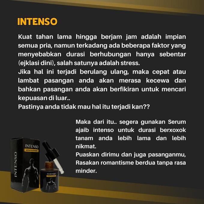 INTENSO Serum Antiseptik For Man 20ml