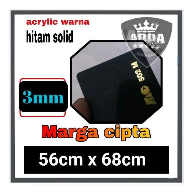 

Lembaran Akrilik Marga Cipta 3Mm Hitam 56Cm X 68Cm - Acrylic, Stationery Paper New Stok