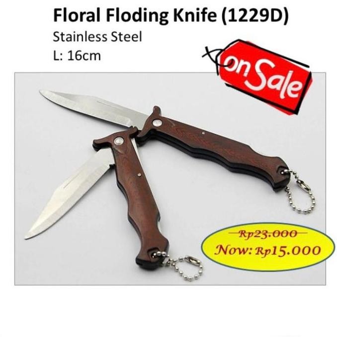 

Floral Floding Knife 1229D Pisau Lipat Bunga Florist Supply