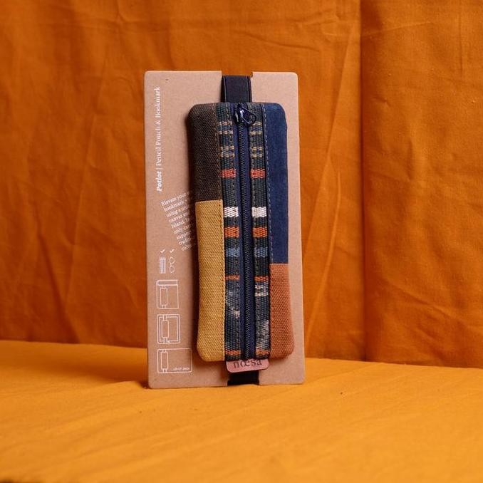 

Pencil Case & Cloth Bookmark - Potlot Haa | Noesa New Stok