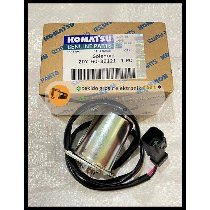 TERMURAH 20Y-60-32120 SOLENOID VALVE PC200 20Y-60-32121 