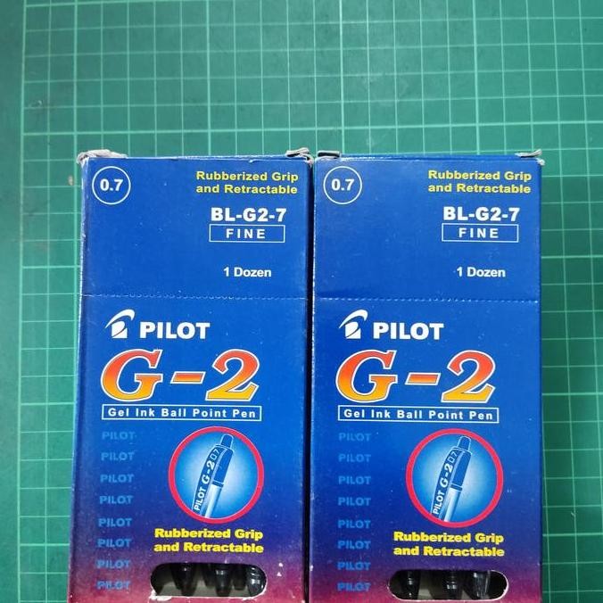 

Bolpoint Pilot G2 Hitam New Stok