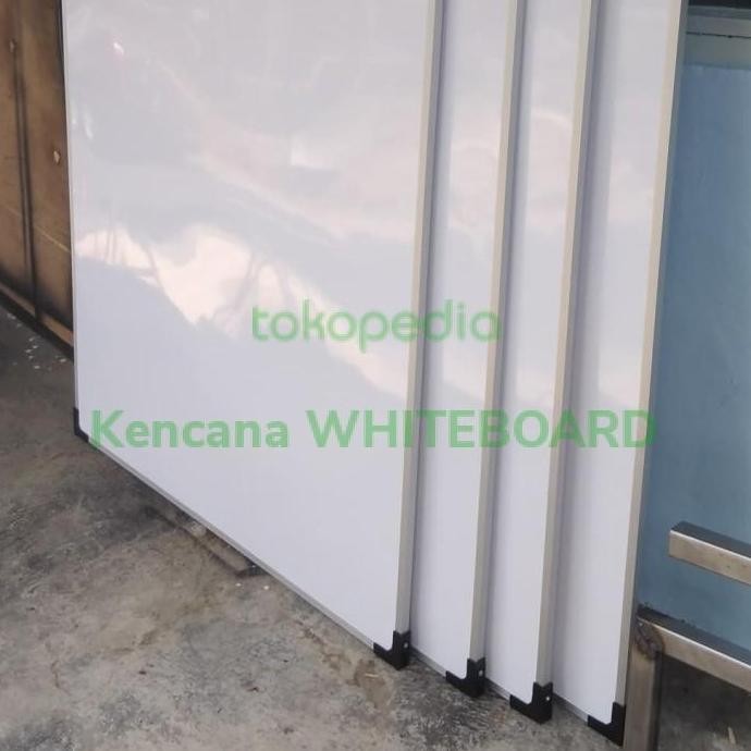 

White Board Magnetik 90 122 Cm Gantung New Stok