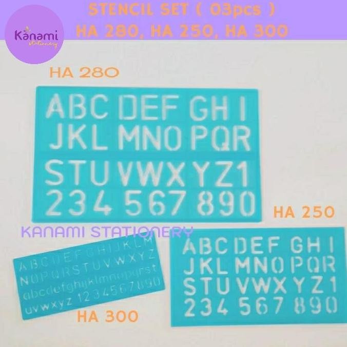 

Kanami | Number & Alphabet Template Rulers Lettering Penggaris Huruf Dan Angka Stencil Set Butterfly Part 02/02. New Stok