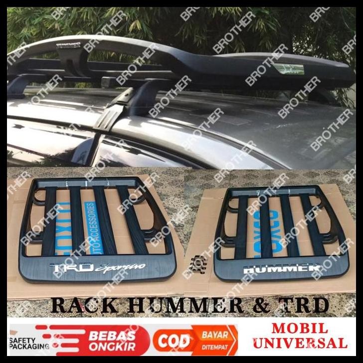 TERBARU ROOF RACK HUMMER TRD SPORTIVO RAK ATAS MOBIL UNIVERSAL 