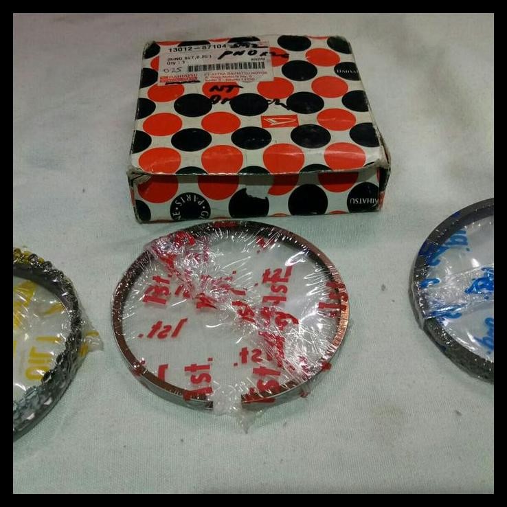 TERBARU RING PISTON 025 ORIGINAL DAIHATSU TARUNA FEROZA ZEBRA ESPASS 