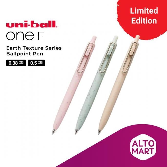 

Uniball One F Earth Texture Color Gel Pen Pulpen Tekstur Uni Ball New Stok