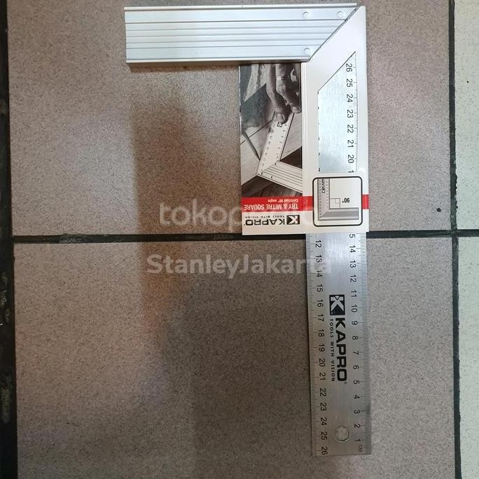 

Kapro Penggaris Siku / Try And Mitre Square New Stok