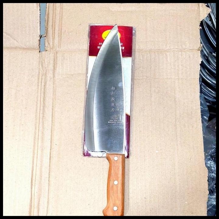 PISAU GOLOK DAGING TULANG SUPER TAJAM STAINLESS STEEL