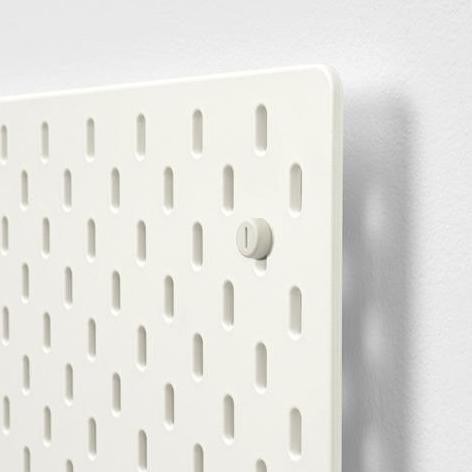 

Papan Berlubang Pergboard Tempel Dinding 56X56 Cm New Stok