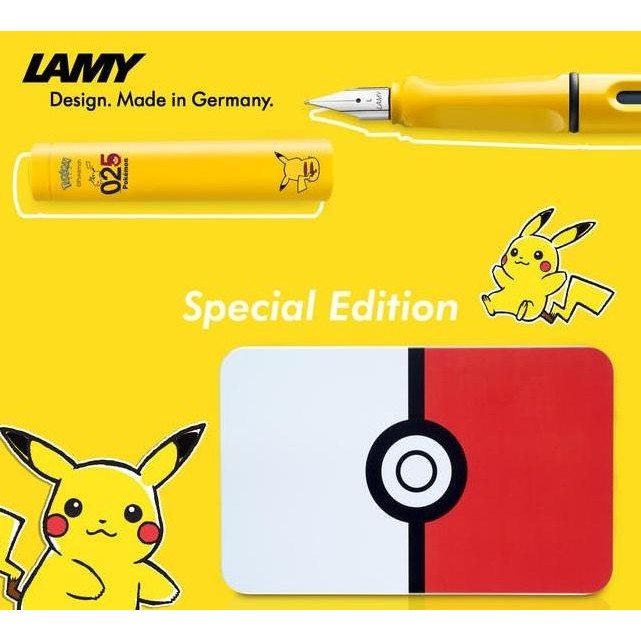 

Lamy Fountain Pen Pikachu Special Edition Set