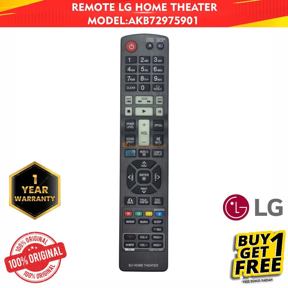 Remote Home Theatre LG Remot TV Home Theatre 100% Ori Quality Control Best Seller Compatible DVD LG 