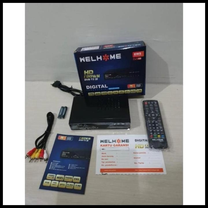 Terlaris STB WELHOME DVB T2-01 EWS Best Seller