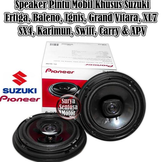 TERLARIS - Speaker Pintu Mobil Suzuki Ertiga Ignis SX4 Baleno Swift Pioneer 2 Way