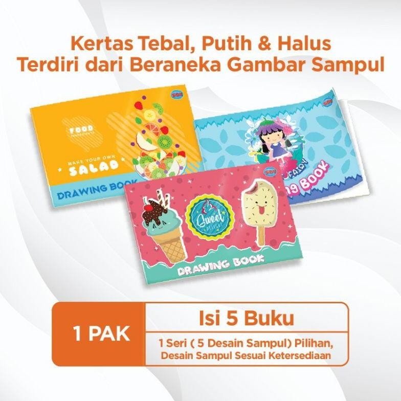 

Ve29 Buku Gambar A4 Sinar Dunia ( 1Pak/5Buku ) Ve29