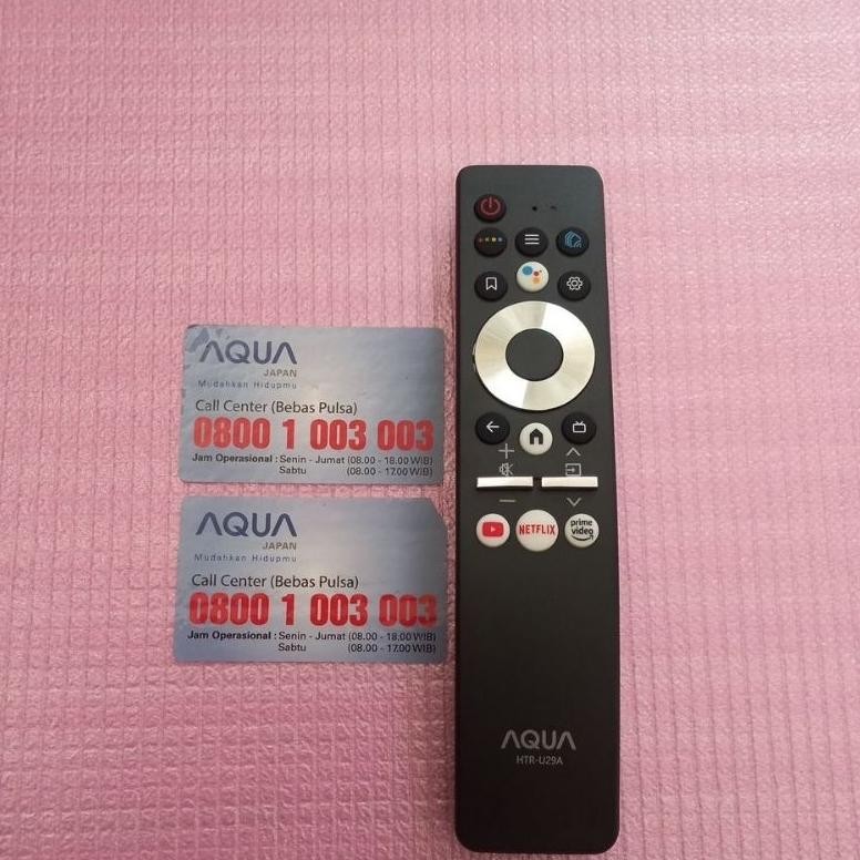 REMOT - REMOTE - TV SMART ANDROID AQUA - REMOT TV LED AQUA / REMOT TV AQUA GOGLE VOICE / ORIGINAL - 
