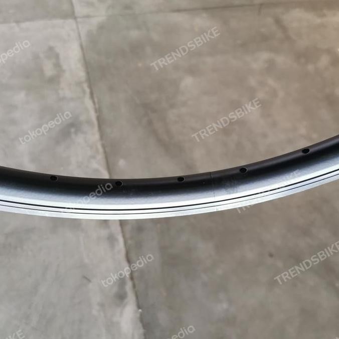 Terlaris Velg 24Inch 36Hole Double Wall Alloy Pentil Motor Av U Brake V Brake Ready Stok
